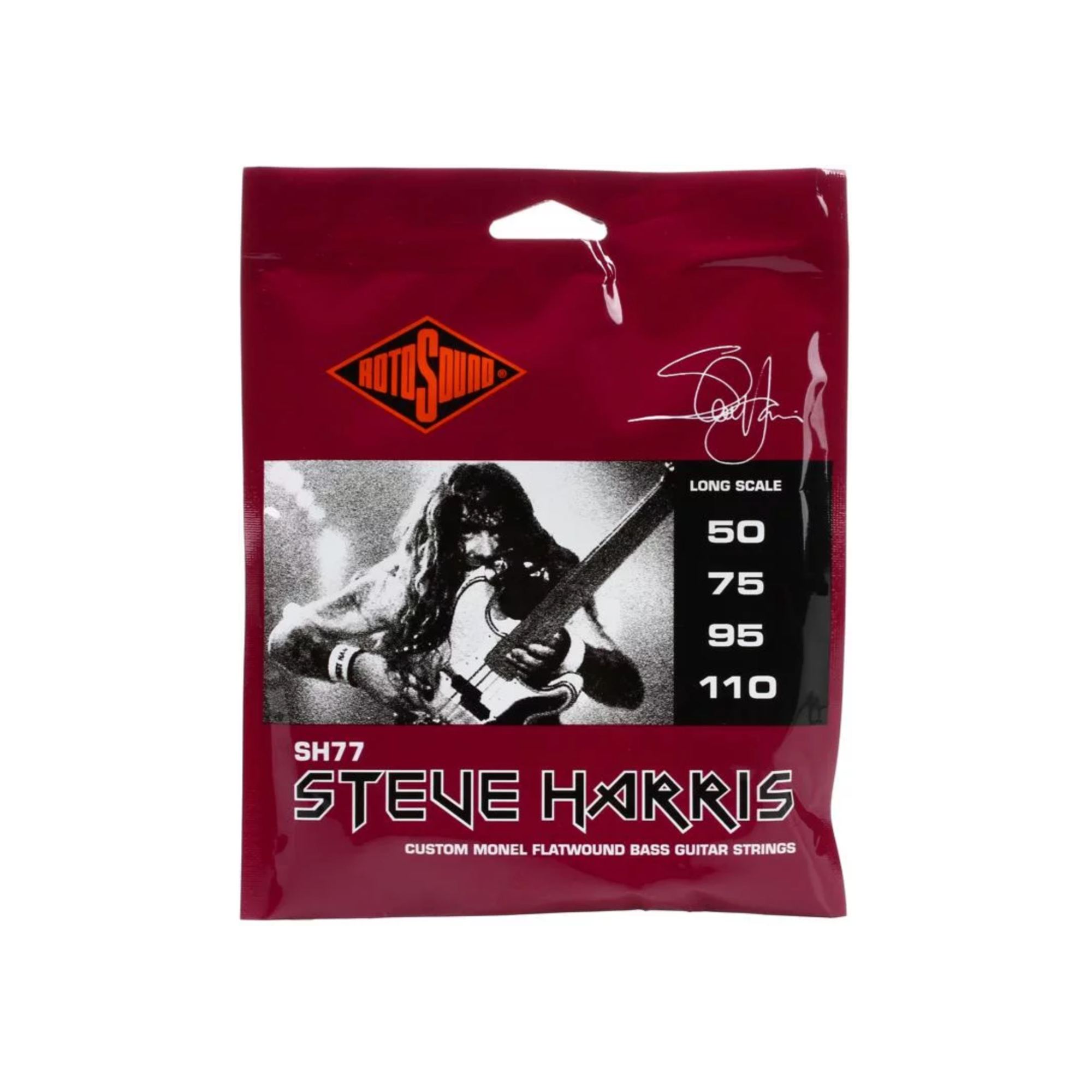 Rotosound Steve Harris Custom Flatwound Bass Guitar Strings